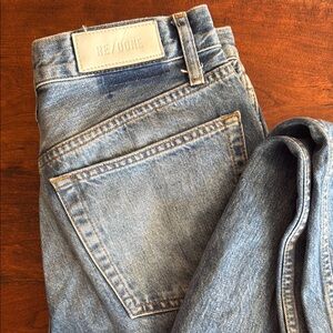 Re/Done Light Blue Denim Jeans